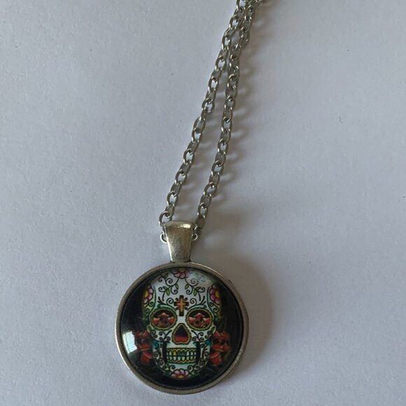 Sugar Skull Necklace - Picture 3 of 4
